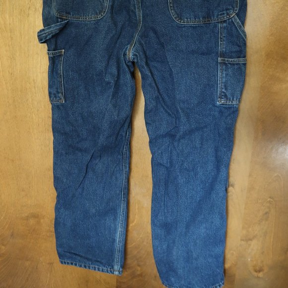 Men's Guide Gear Insulated Flannel-Lined Denim Jeans Size 40 x 29 - Picture 10 of 13
